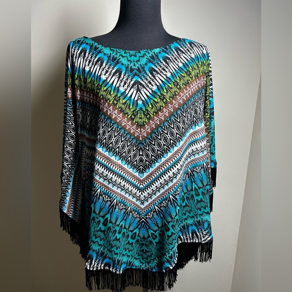 Chenault Tops - Chenault Black and Gold Garment